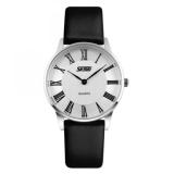 Đồng hồ nữ dây da skmei 9092