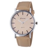 Đồng hồ nữ dây da tổng hợp Geneva GE014-6 (Kaki)
