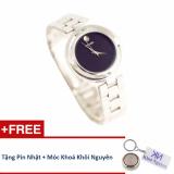 Đồng hồ nữ dây inox Wilon 86KCN7 + Tặng pin và móc khoá Khôi Nguyên