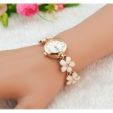 Đồng hồ nữ dây kim loại thời trang vàng gold 1953