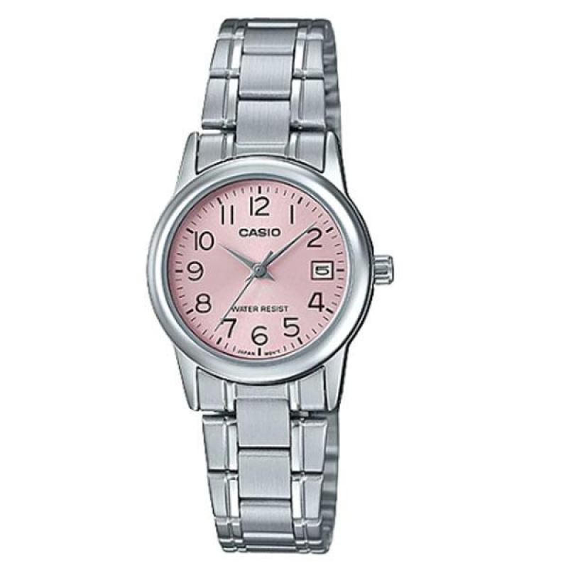 Nơi bán Đồng hồ nữ dây thép không gỉ Casio LTP-V002D-4BUDF