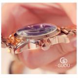 Đồng Hồ Nữ Guou Dây Thép 8076 - Tím