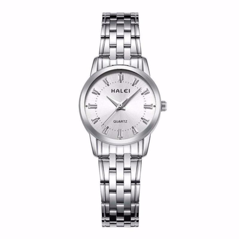 Đồng hồ nữ Halei mã 502 màu trắng cực đẹp