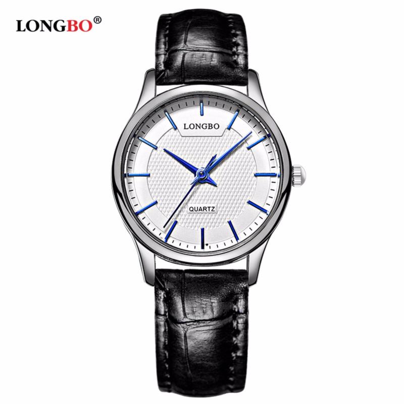 Nơi bán Đồng hồ Nữ LONGBO 80301L-S0102 (trắng, mặt trắng, dây da đen)