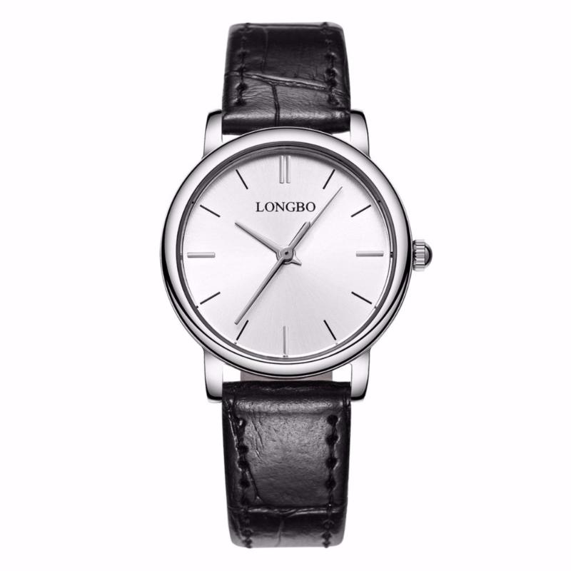 Nơi bán Đồng hồ Nữ LONGBO 80321L-S0102 (trắng, mặt trắng, dây da đen)