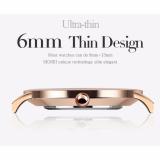 Đồng hồ nữ mỏng 6 mm dây Titanium Skmei 1029