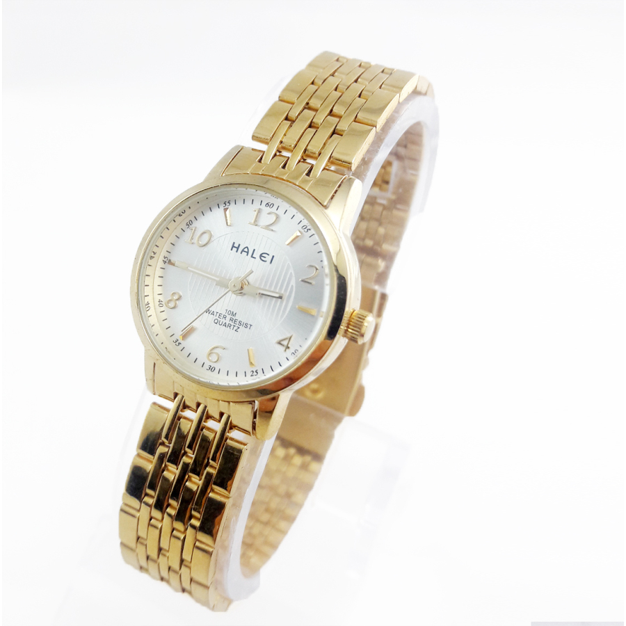 Đồng hồ nữ thời trang cao cấp TCT HALEI – HL666 (Mặt trắng)