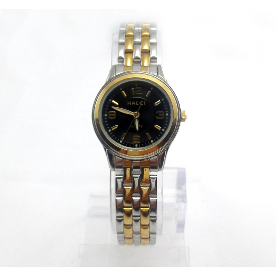 Đồng hồ nữ thời trang cao cấp TCT HALEI – HL668 (Mặt đen)