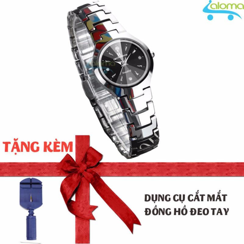 Đồng hồ nữ thời trang chống nước dây kim loại R-ontheedge (bạc) tặng dụng cụ cắt dây bán chạy