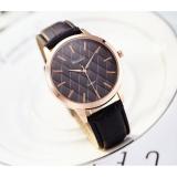 (Extra gift 1 tablets battery worth 20K) watches male women's face style stripe personality