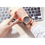 (Extra gift 1 tablets battery worth 20K) watches male women's face style stripe personality