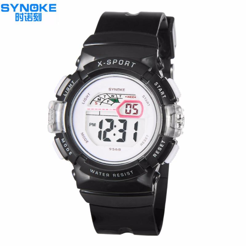 Đồng hồ thể thao cho bé gái Synoke 9568 (Đen) bán chạy
