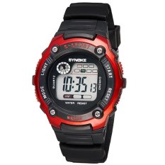 Đồng hồ thể thao dây nhựa trẻ em S.9958 (Đen phối cam) bán chạy