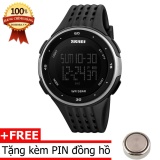 Đồng hồ thể thao nam dây Silicone Skmei 1219