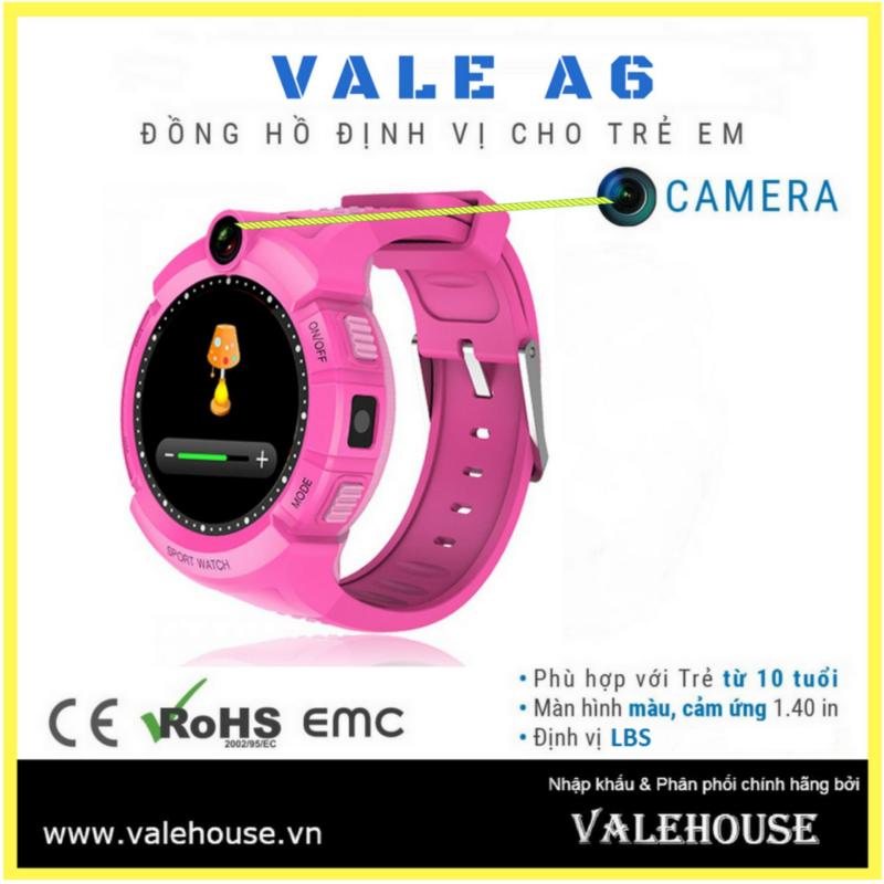 Giá bán Đồng hồ thông minh trẻ em VALE A6 - 89535 Hồng Phấn