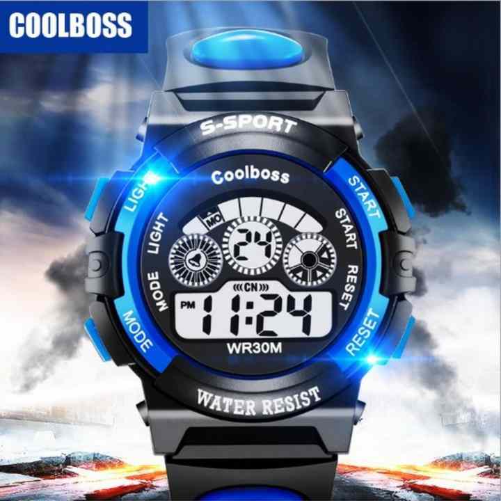 Đồng hồ trẻ em Decoshop68 W01-XD màu xanh đen giá tốt