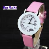 (Bundles add 1 Tablets) lady watches white face 12 style number teen leather cord