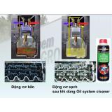 Dung dịch vệ sinh động cơ ô tô Bluechem Oil system cleaner 250ml