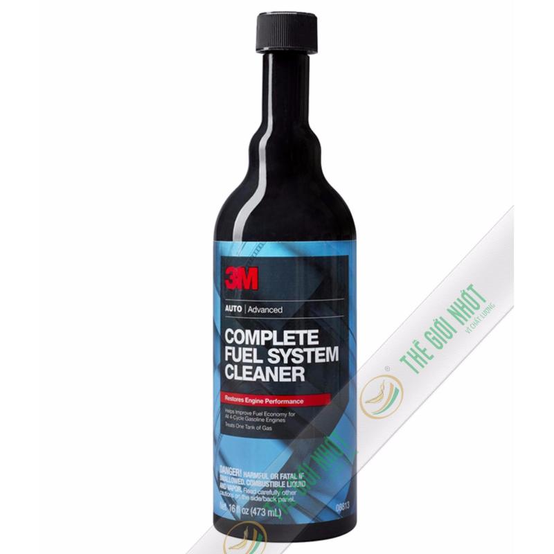 Dung môi phụ gia xăng  3M 08813 - PN8813 Fuel System Cleaner Tank Additive 473ml