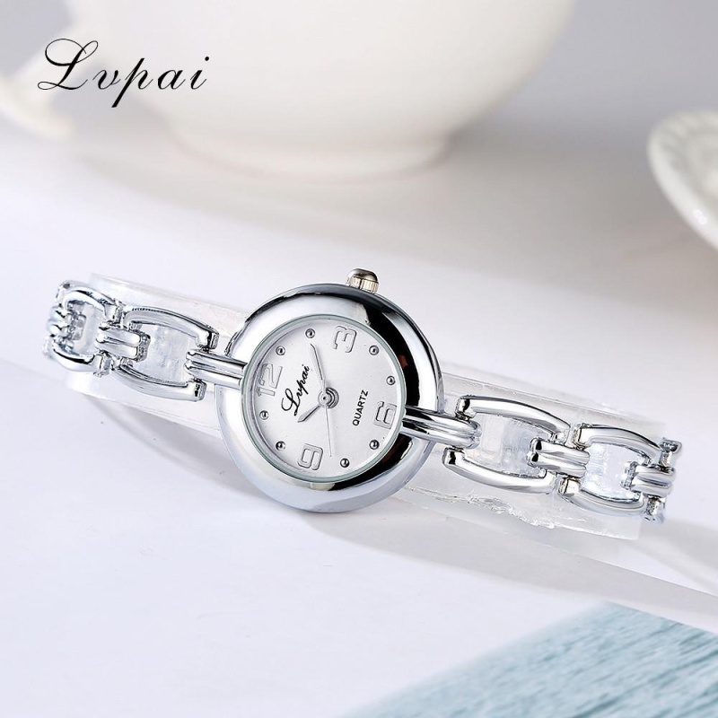 Nơi bán Fashion Ladies Women Unisex Stainless Steel Rhinestone Quartz Wrist Watch A