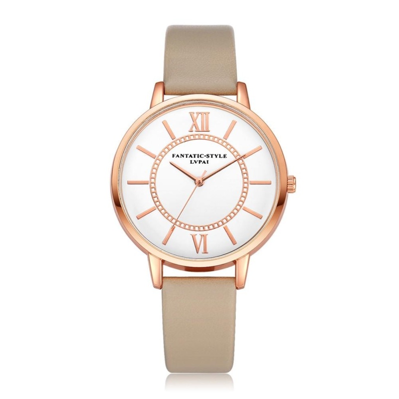 Nơi bán Thời trang Nữ Số La Mã Da Quartz Analog Cổ Tay-quốc tế