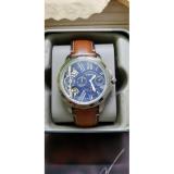 Fossil Grant Twist Three-Hand Leather Watch ME1161