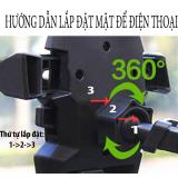 Giá đỡ điện thoại Ô tô thông minh - Đen