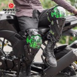 Giáp chân moto K12 Scoyco (Xanh lá)