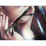 Gọng kính cận xịn viền cước  P-L( đen)