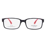 Gọng kính Unisex ELCAMINO EL40045_BLK_R (Đen đỏ)