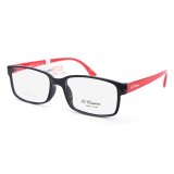 Gọng kính Unisex ELCAMINO EL40045_BLK_R (Đen đỏ)