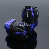 gu chong do xe may bộ 2 gù chống đổ trước moto xe máy HV 2 ( xanh duong )