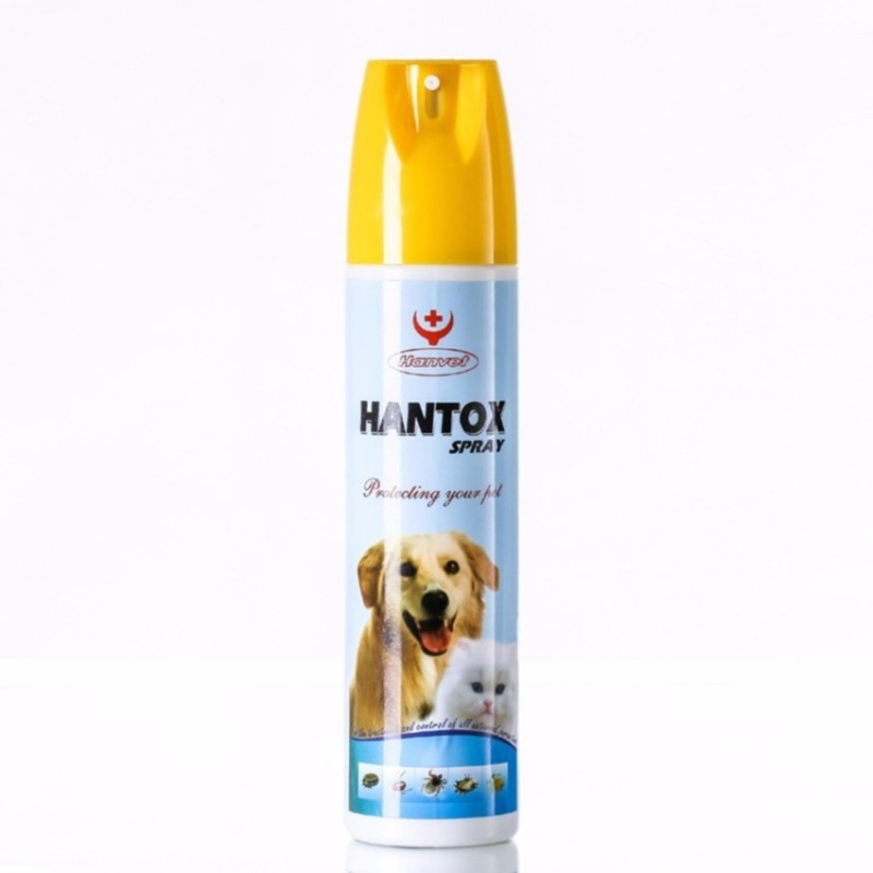 hantox spray thuốc xịt trị ve ghẻ chó mèo