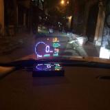 Hiển thị tốc độ lên kính lái màn hình màu (HUD A8)