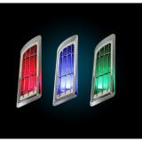 Hốc gió đèn LED năng lượng mặt trời cho xe hơi sành điệu