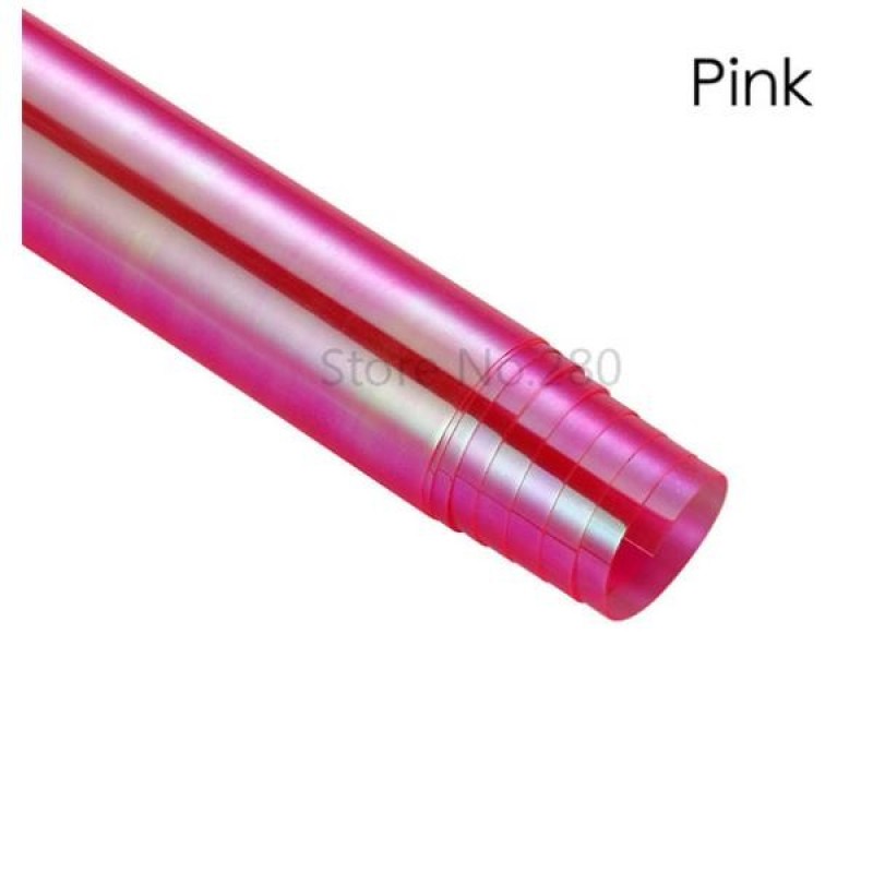 (Hồng Xà Cừ - 30x100cm) Phim dán chóa đèn xe giúp thay đổi màu sắc