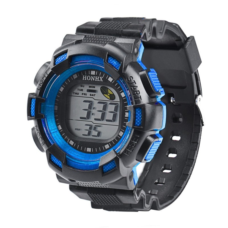 Nơi bán HONHX Brand watch camo new digital watch camo colors silicone watch wrap camouflage wristwatch for children 71 - intl