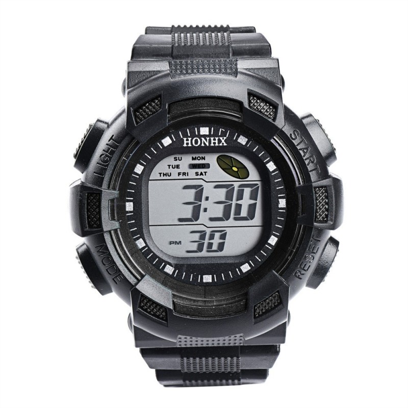 Nơi bán HONHX Brand watch digital camo colors silicone wrap camouflage wristwatch for children watch 71 - intl