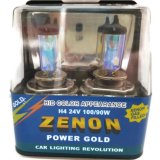 Hộp 2 bóng đèn H4 24v DC chất lượng cao EAGLITE Hàn Quốc (100/90w gold)