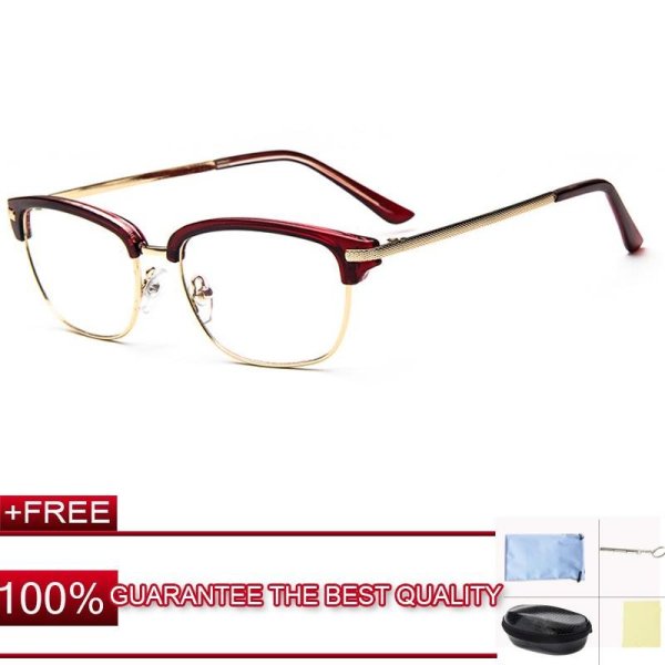 Giá bán JIEYUHAN Men Eyeglass Frame Glasses Retro Spectacles Clear Lens Eyewear - intl