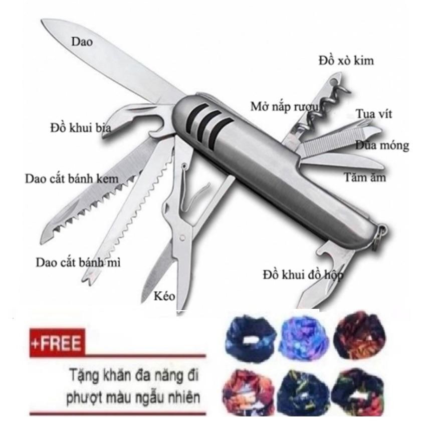Khăn đa năng đi phượt+ bộ dụng cụ đa năng bỏ túi 0TI30 311 206030206311 D -GIA TOT