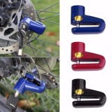 Khóa phanh đĩa xe đạp xe máy chắc chắn (đen)