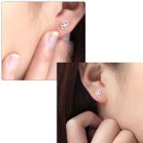 Khuyên cỏ 4 lá may mắn XMB09