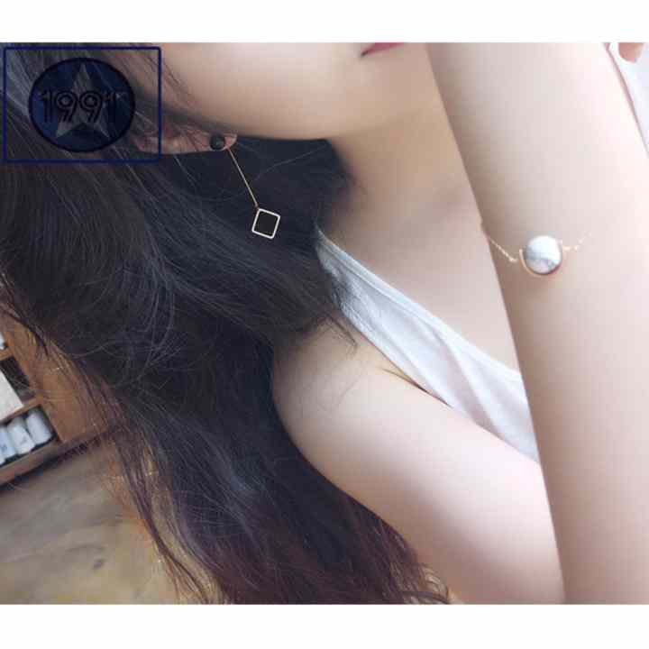 Khuyên tai thời trang hình ngọc trai dáng dài