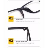 Kính CẬN-RÂM 6 tròng Phân cực Chống lóa V2202 (ĐEN)