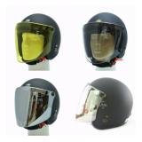 KÍNH FLAT MŨ BẢO HIỂM 3/4 VÀNG