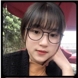 Kính gọng dẻo Hàn Quốc - mắt tròn (ĐEN)
