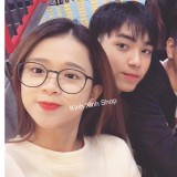 Kính gọng dẻo Hàn Quốc - mắt tròn
