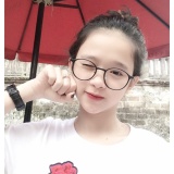 Kính gọng dẻo Hàn Quốc -  mắt tròn (ĐEN)