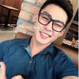 Kính gọng KEN mắt vuông Unisex (ĐEN)